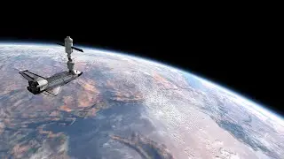 Kerbal Space Program - Real Solar System #54 МКС пьет мою кровь