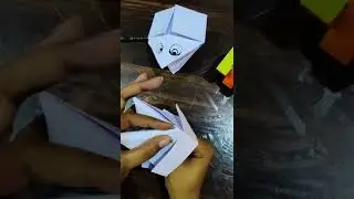 paper talking crow. #trending #viral #shorts #youtubeshorts #crafts #trendingvideo #viralvideo #art