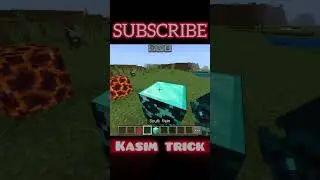 Minecraft Diamond block💀🤯|#kasimtrick#shorts#viralvideo