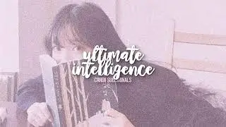 ━ ❝ ultimate intelligence ❞ __ᴬᶠᶠᴵᴿᴹᴬᵀᴵᴼᴺˢ ♡ ʕ•ﻌ•ʔ || ᴄᴀɴᴅɪɪ sᴜʙʟɪᴍɪɴᴀʟs