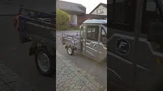 Mini E-LKW CargoPower Cabin 45 km/h von Elektroroller Futura Elektro Lastendreirad Tuk Tuk 4000 Watt
