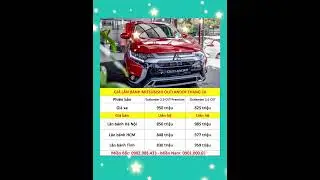 ✅ Gi&aacute; khuyến mại v&agrave; lăn b&aacute;nh Mitsubishi Outlander cuối th&aacute;ng 10 | Xegiatot24h