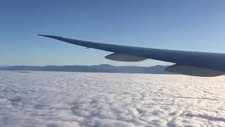 Boeing 777-300ER EVA Airline Landing at Los Angela International airport