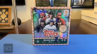 2025 Topps Baseball Holiday Mega Box Random Division Style Group Box Break