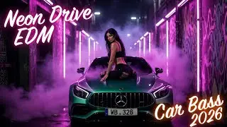 CAR MUSIC 2026 ⚡️ Bass Boosted EDM Mix | Neon Drive Night Drive Vol 22