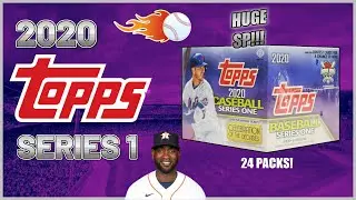 2020 Topps Series 1 Retail Box Break! **HUGE SP ROOKIE PULL** Amazing Box of Baseball Cards!!!