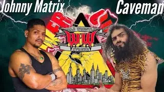 Caveman vs Johnny Matrix - WWX ⚠️ Power-Outage ⚠️