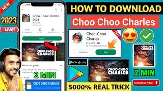 🤩CHOO CHOO CHARLES MOBILE DOWNLOAD | HOW TO DOWNLOAD CHOO CHOO CHARLES | CHOO CHOO CHARLES DOWNLOAD