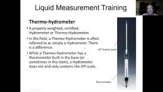Temperature, Gravity & Tank Measurement pt1