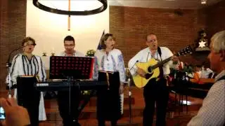 concert de colinde ortodoxe barcelona 2013 partea 1