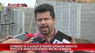 Avanza construcción de 100 casas más del proyecto Bismarck Martínez en Managua – Nicaragua