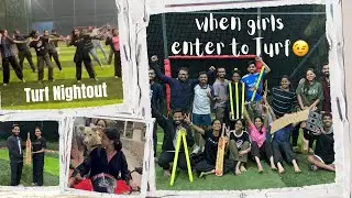 The Utter Chaos Night with friends😁❤️| Cricket Turf | Dance Dil Se | Fun