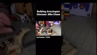LEGO Jurassic World Atrociraptor Dinosaur:Bike Chase 76945 Speed Build