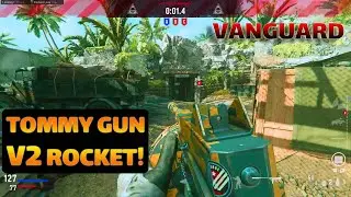 Gold TOMMY GUN V2 ROCKET! 🚀 Vanguard reverse boosted PS5 Gameplay