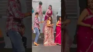 Producer Samantha Ruth Prabhu and team #Subham recreating the hookstep at pre release event 😍❤️