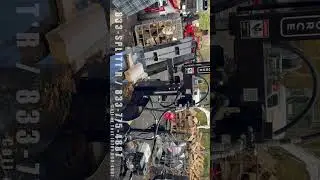 @splitforce_woodsplitter #SF-9tr #sideconveyor speed run #firewoodsplitter #verticalsplitter