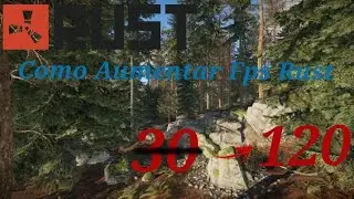 Como Aumentar FPS no Rust *MAIS FPS* - Função Secreta