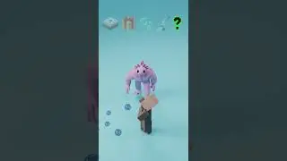 Making Iron Golem Happy Minecraft Satisfying 3D Simulations