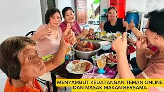 MASAK KEPITING DAN AYAM  KEMANGI & MAKAN BERSAMA TEMAN ONLINE
