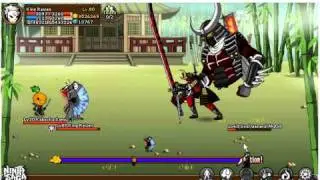 Ninja Saga - King Raizen with Kabocha Samurai