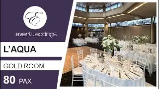 L'Aqua Gold Room - Sydney Wedding Venue Walkthrough by Event Weddings