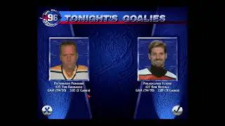 EA Sports NHL '96 - All-star Exhibition PHI 8 v PIT 3 | The Battle of Pennsylvania Rages Again