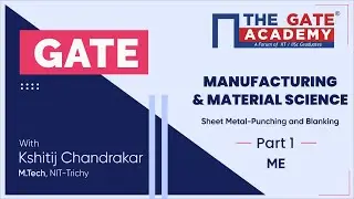Part 1 | Punching and Blanking Operation in a Sheet Metal |  Sheet Metal Working Process
