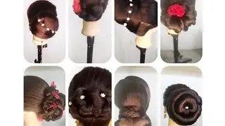10 Most Beautiful Bun hairstyles for medium hair// French bun hairstyles// juda for weddings oceson.