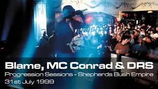 Blame, MC Conrad & DRS @ Progression Sessions, Shepherds Bush Empire, London, 31st July 1999