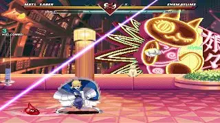 Saber Vs Enema Slime | Mugen Fighting Games