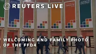 LIVE: Welcoming and family photo of the FFD4 | REUTERS