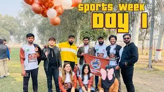 #bzu IMS sports week | Day 1 | enjoying