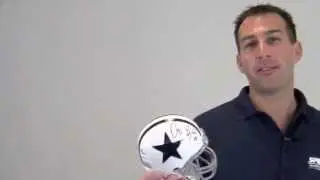 Dez Bryant Signed Thankgiving Day Mini Helmet - JSA