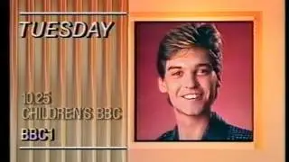 27 October 1986 BBC1 - Tuesday daytime menu