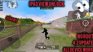 IPAD VIEW IN MOBILE ❓4.2 UPDATE PUBG & BGMI IPAD VIEW BLUR PROBLEM FIX #ipadviewbgmi #gaming 