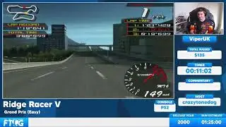 Ridge Racer V (Grand Prix [Easy]) in 1:17:28 by ViperUK | 3rd Online Extravaganza | #TWLOHA