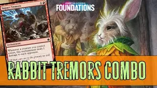 ПУЛЕМЕТ из ЗАЙЦЕВ ! MTG Arena Rabbit Tremors Combo Foundations Standard DECK GUIDE