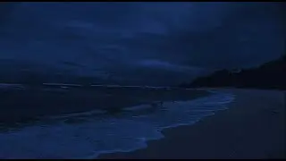 Ocean Waves for Deep Sleep | Dark Screen Night Ocean Sounds for Instant Relaxation