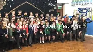 ‘Bloopers’ Cyngerdd Uned dan 11 Ysgol Twm O’r Nant 2020