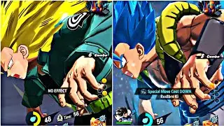 (Side by Side) Shallot doing All Legends Limited!! Characters Special Move 🔥 IN DRAGON BALL LEGENDS