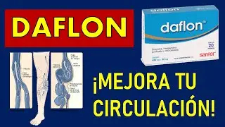 🔴 DAFLON: DIOSMINA - HESPERIDINA | PARA QUÉ SIRVE, EFECTOS SECUNDARIOS, CONTRINDICACIONES