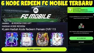 6 KODE REDEEM TERBARU FC MOBILE CLAIM PEMAIN 115 GRATIS KODE REDEEM FC MOBILE 2025