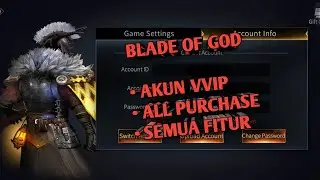 BLADE OF GOD : VARGR SOUL UNLLOCK ALL FITUR LANGSUNG ORDER #games #update #gaming #viral #bladeofgod