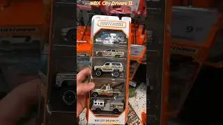 MBX CITY Drivers II 5 pack Matchbox diecast toy car toyhunt