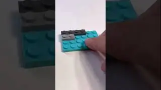 Building an exotic Lego seaport with a boat #lego #legotutorial #shorts