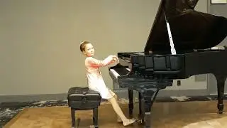 500 - SHINE Academy: April performs the piano pieces by Rossi, George, Rebikoff, Sheftel & Springer