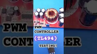 How to Repair a Damaged Boost Converter, PWM Controller Testing #shorts #powersupply