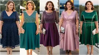 Fit-and-Flare Plus Size Mother of the Bride Dresses: Flattering Styles, 2025 Trends & Try-On Guide