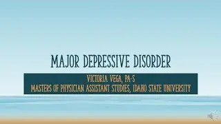 Major Depressive Disorder- English Version