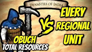 ELITE OBUCH vs EVERY REGIONAL UNIT (Total Resources) | AoE II: DE